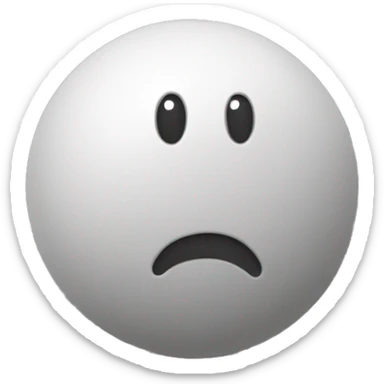 Une boule de pétanque grise   sticker