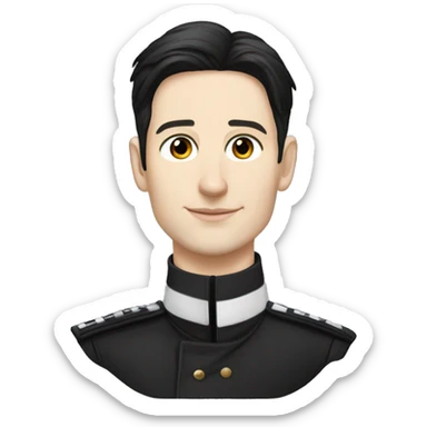 pavel durov in prisoner's uniform sticker
