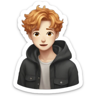 Felix Freckles straykids sticker