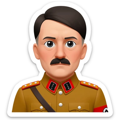 Adolf hitler sticker