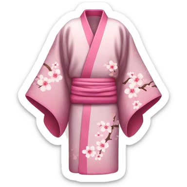 empty cherryblossom kimono sticker