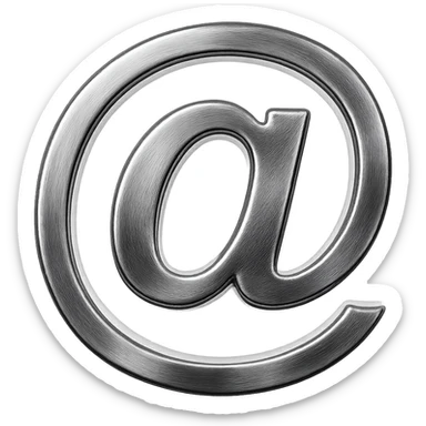 blue line chrome style sticker