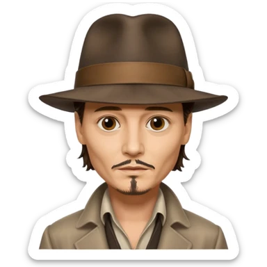Johnny depp sticker