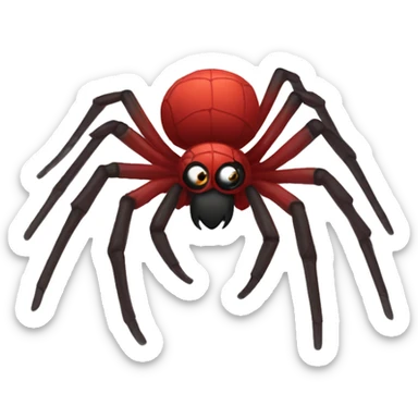 Red spider 𝕝𝕚𝕝𝕪 sticker