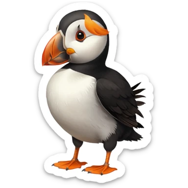 Puffin sticker