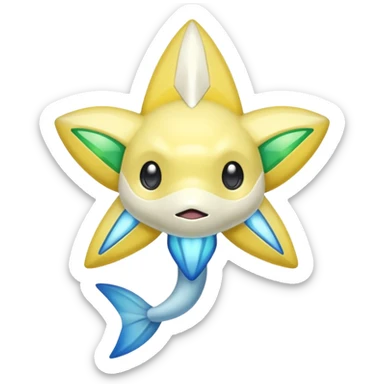 Jirachi-Pokémon-creature sticker