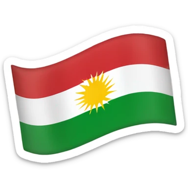 Kurdistan flag emoji sticker