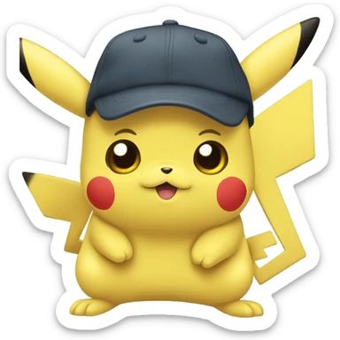 Pikachu sticker
