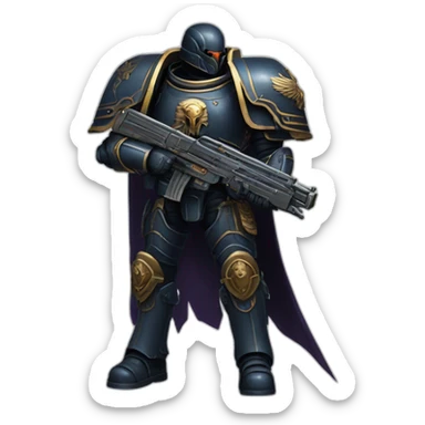 Raven guard, astartes, 40k sticker