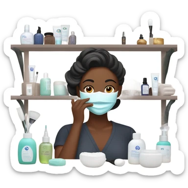 esthetician sticker