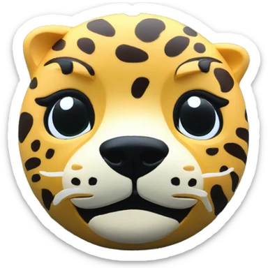 jaguar design car phone holder sticker