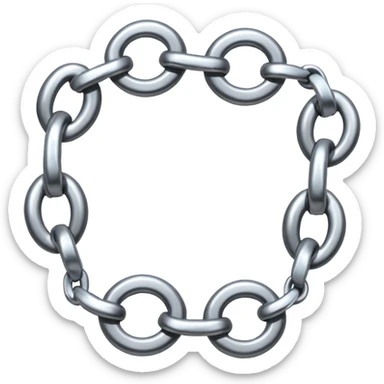 BROKEN chain sticker