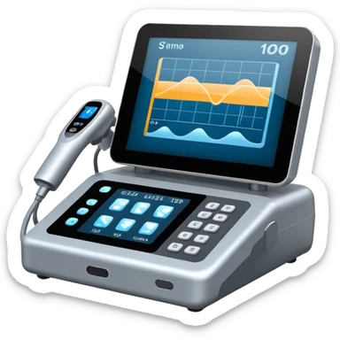 ultrasound machine system - large new more sticker