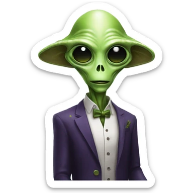 alien Sommelier sticker