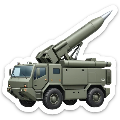 РСЗО GMARS (Global Mobile Artillery Rocket System) HIMARS sticker