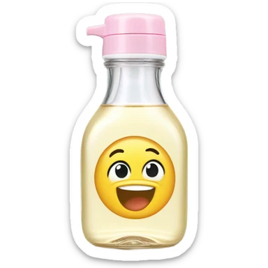 JOHNSON'S Baby oil bottle sticker