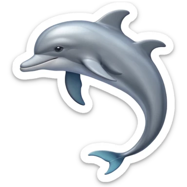 dolphine sticker