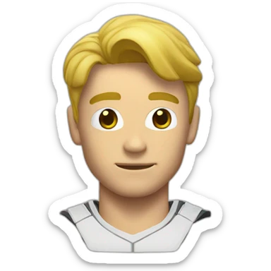 power ranger fred jones sticker
