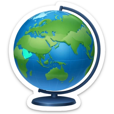world globe emoji sticker