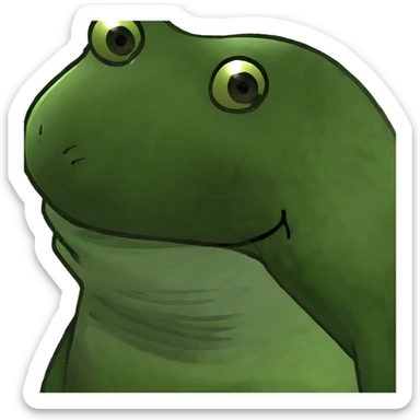 pink spam artist painting  sticker