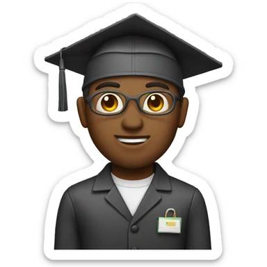 education and job sticker