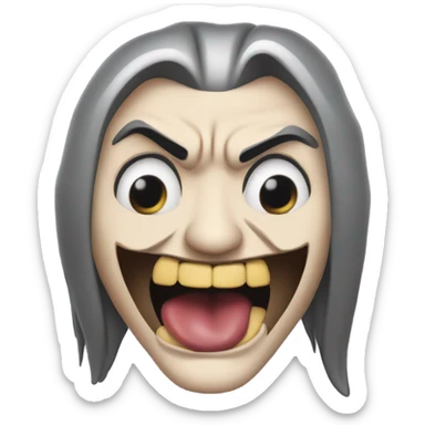 Gene simmons tongue out sticker