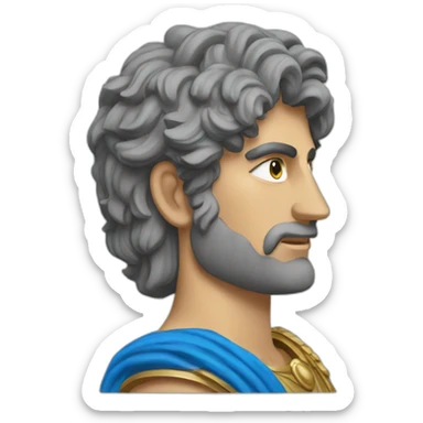 Alexander the Great sticker
