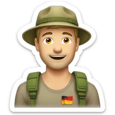 german expat in vietnam sticker