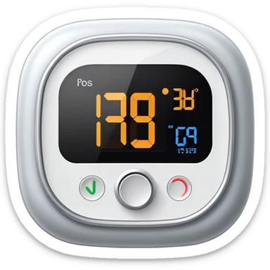 thermostat sticker