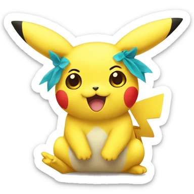 Picachu  sticker