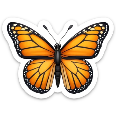 butterfly  sticker