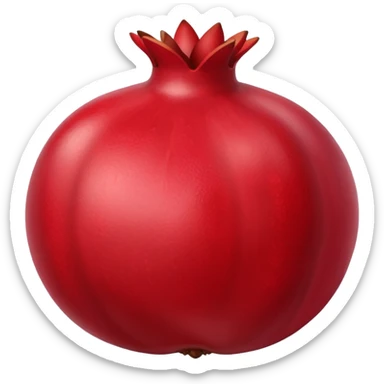 red pomegranate sticker