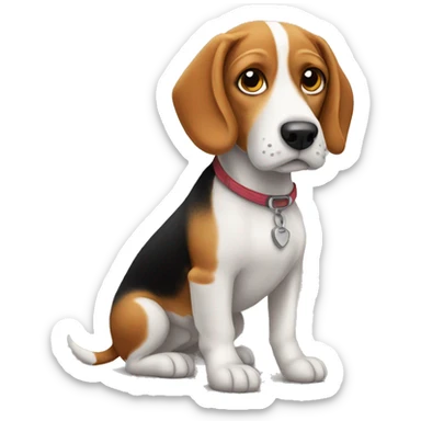 beagle sticker