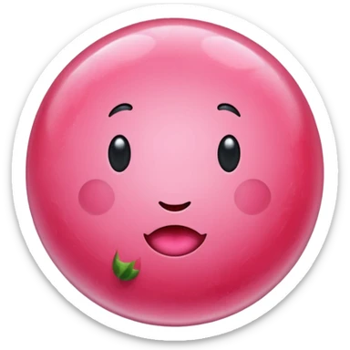 watermelon bubble gum sticker