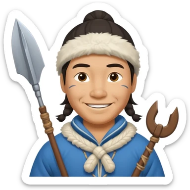 Harpoon,Inuits sticker