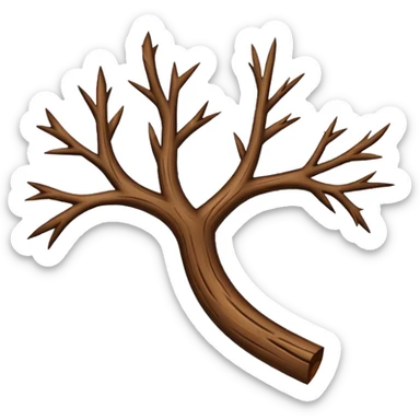 tree branch sticker