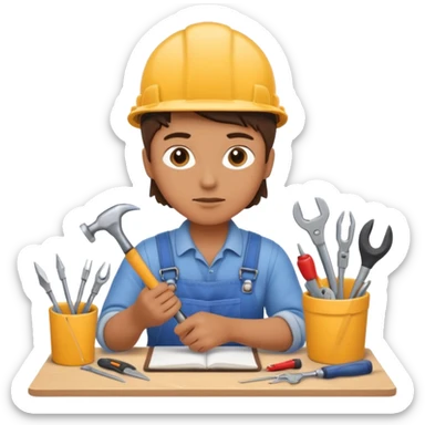 DIY home work sticker