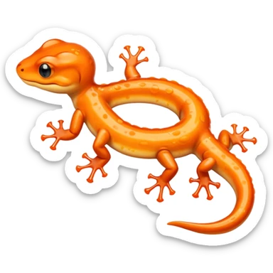 a salamander sticker