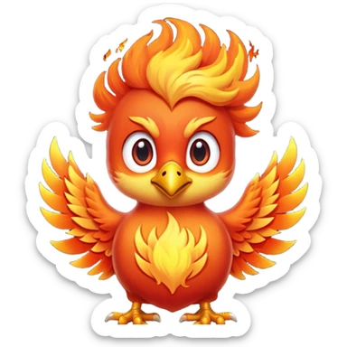 Baby phoenix - rising from ashes








 sticker
