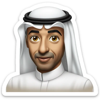 sheikh mohamed bin zayed sticker