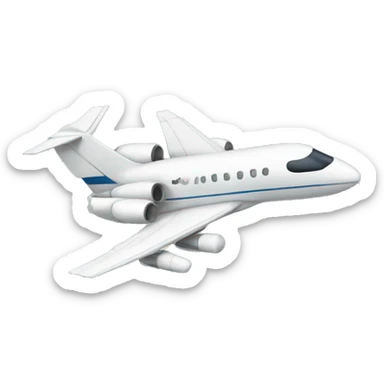 jet plane  sticker
