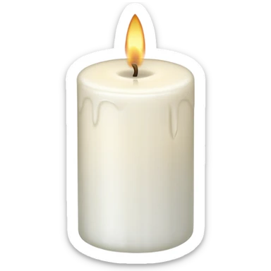 Candle sticker