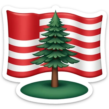 Flag of New England sticker