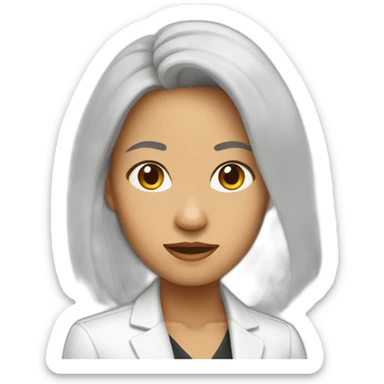 Angela Tan Que sticker