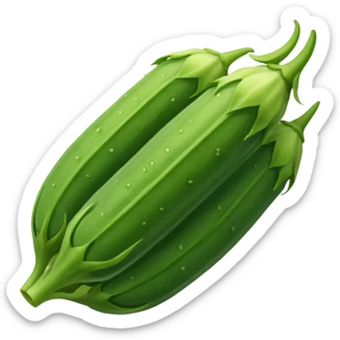 Okra sticker