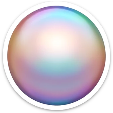 Una perla de mar sticker