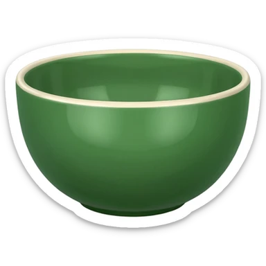 Big green bowl
 sticker