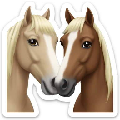 Horses sticker