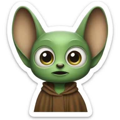 Baby yoda sticker