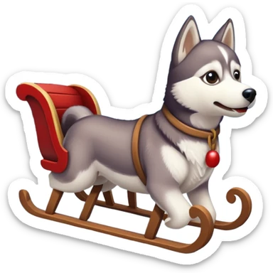 huskysleigh  sticker